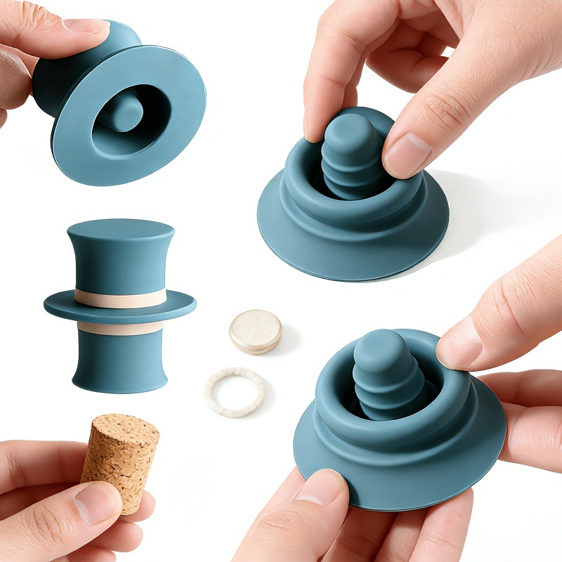Silicone Champagne Wine Beer B - Wine Beer Hat recension och pris