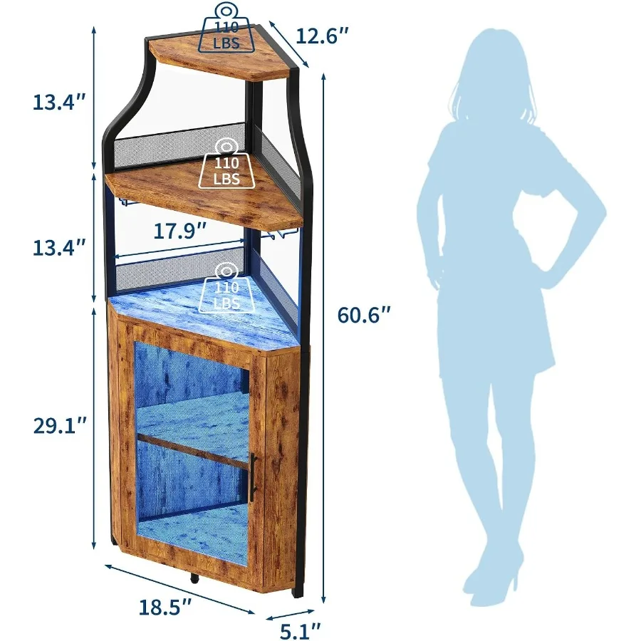 Corner Bar Cabinet for Home Us - Wine & Beer Guayaquil recension och pris