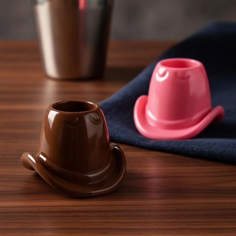 Unbreakable Cowboy Hat Shaped  - Wine Beer Hat recension och pris
